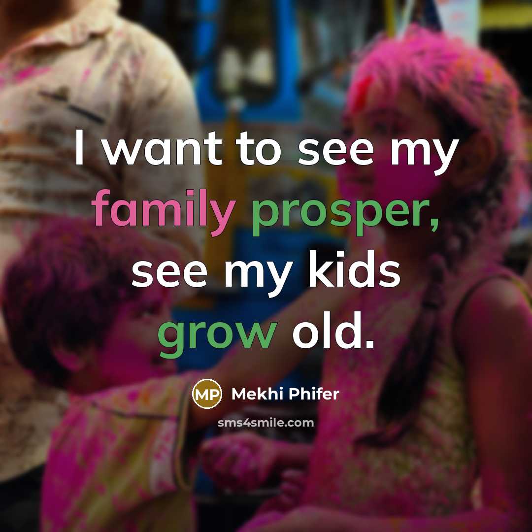 “I want to see my family prosper, see my kids…” quote by Mekhi Phifer