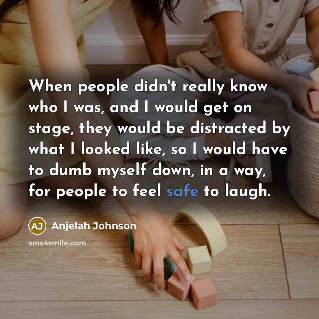 “When people didn't really know who I was, and I…” quote by Anjelah Johnson