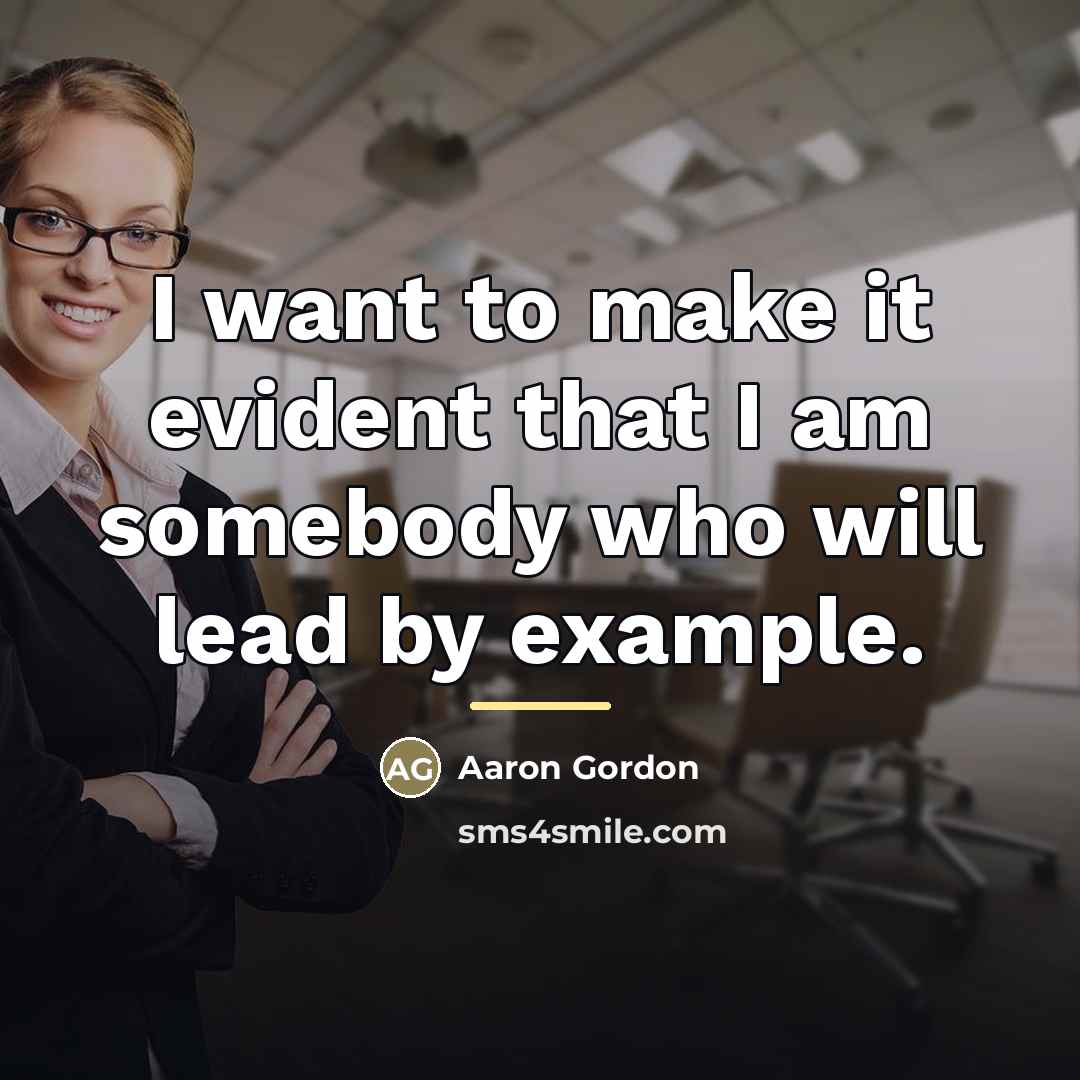 “I want to make it evident that I am somebody…” quote by Aaron Gordon