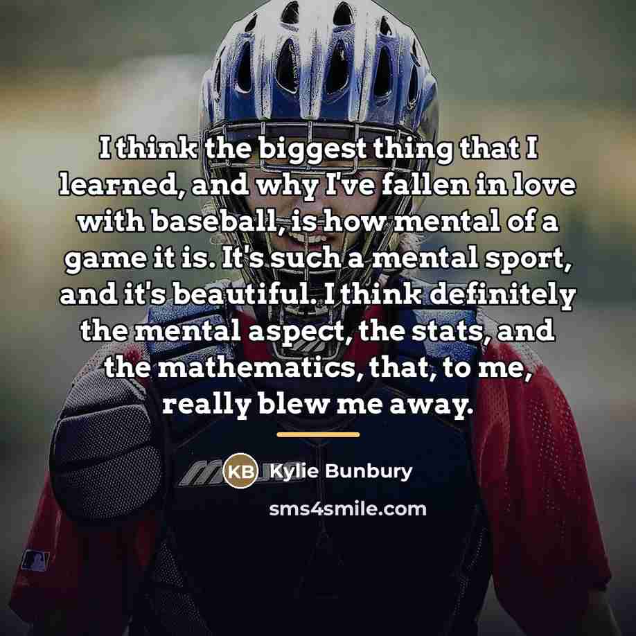 “I think the biggest thing that I learned, and why…” quote by Kylie Bunbury