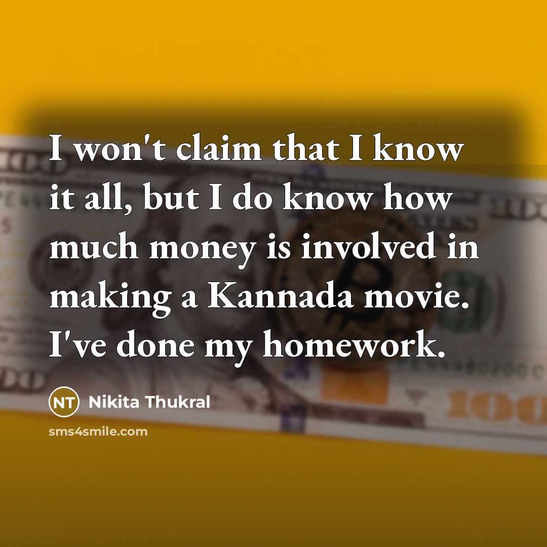 “I won't claim that I know it all, but I…” quote by Nikita Thukral