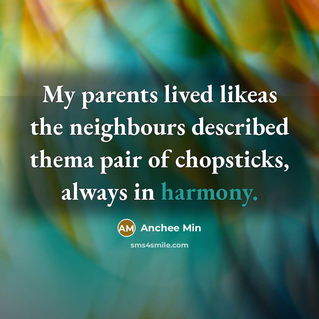“My parents lived likeas the neighbours described thema pair of…” quote by Anchee Min