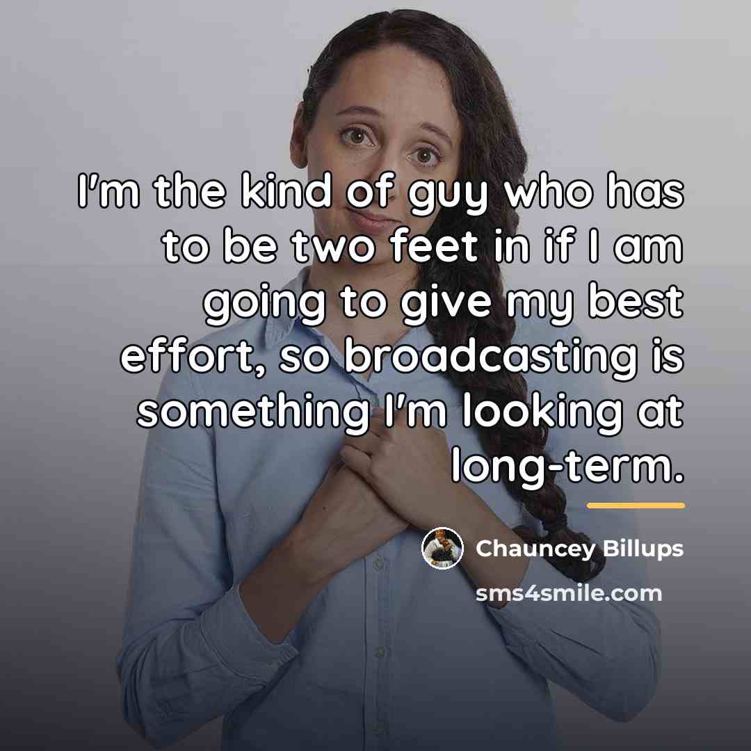 “I'm the kind of guy who has to be two…” quote by Chauncey Billups