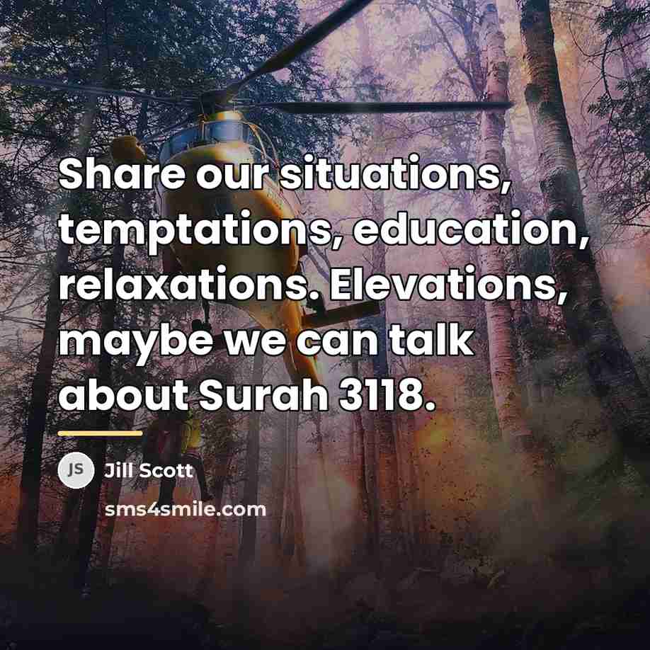 “Share our situations, temptations, education, relaxations. Elevations, maybe we can…” quote by Jill Scott