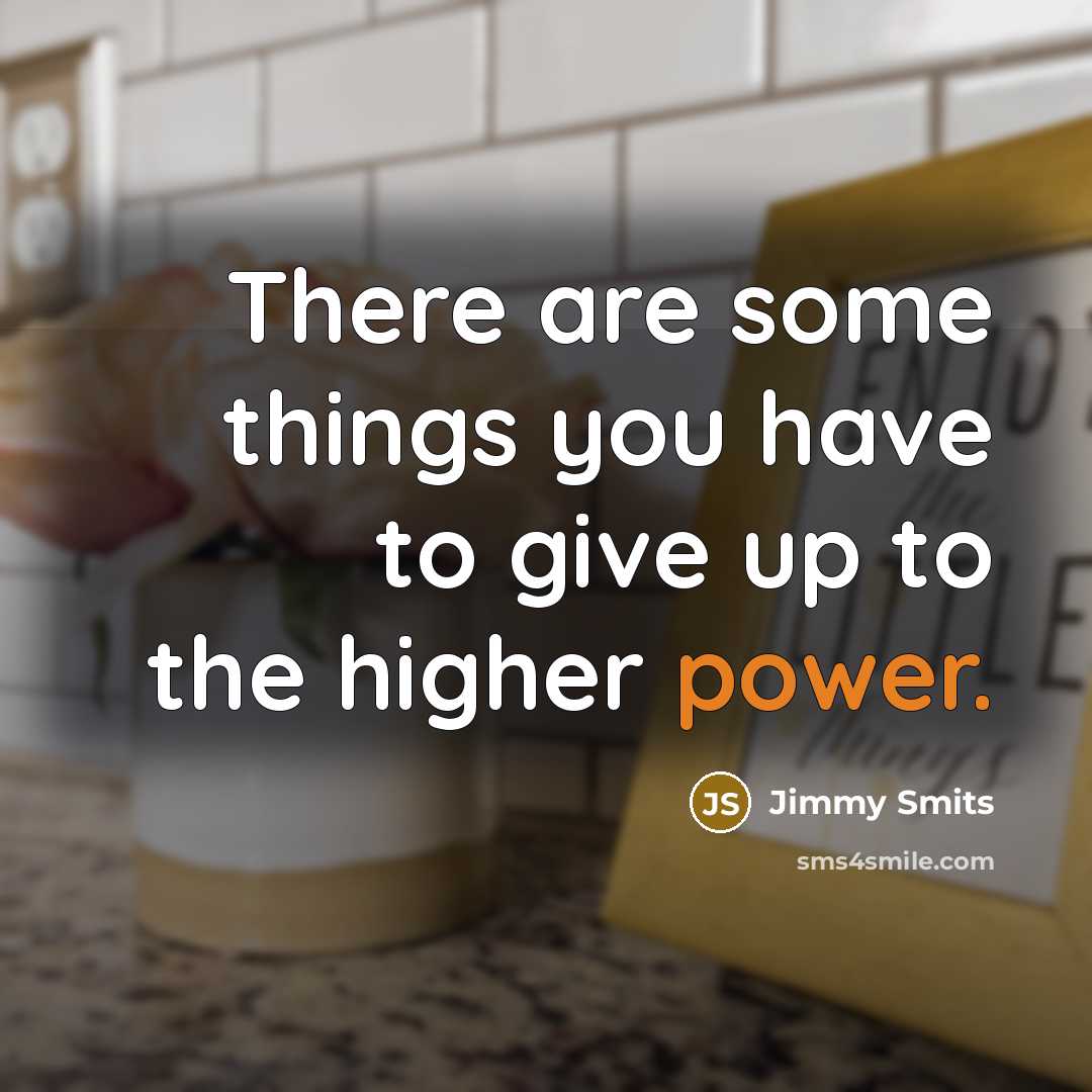 “There are some things you have to give up to…” quote by Jimmy Smits