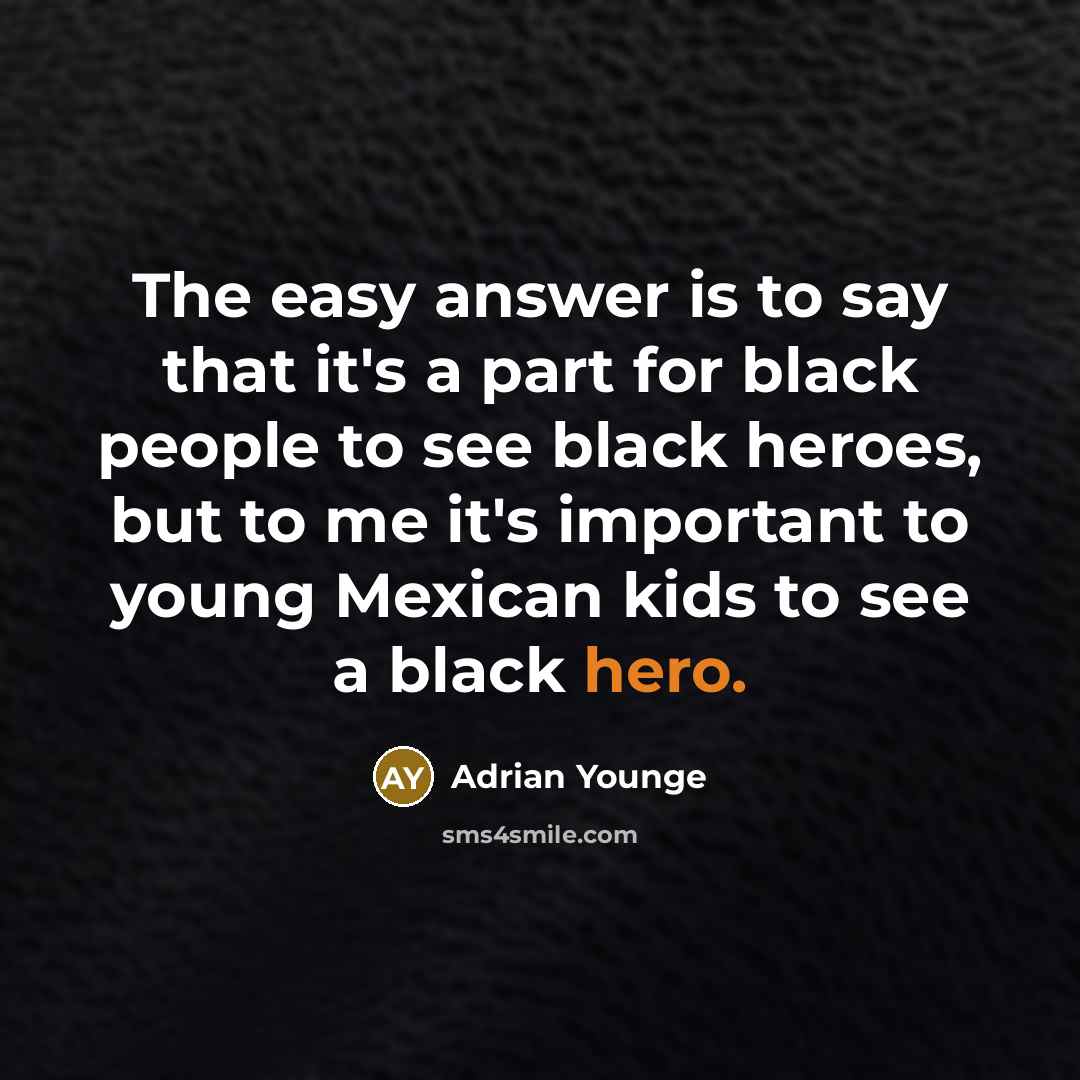 “The easy answer is to say that it's a part…” quote by Adrian Younge