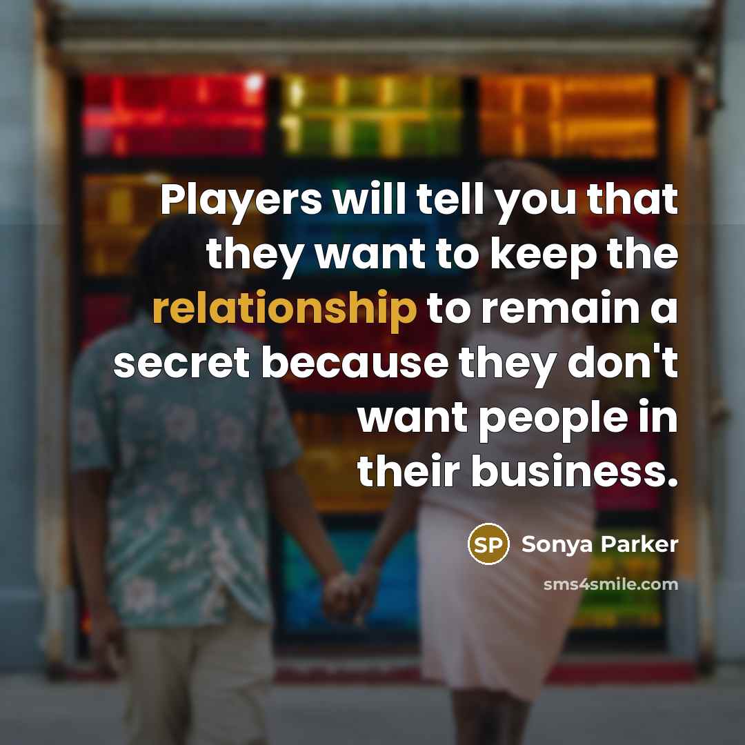 “Players will tell you that they want to keep the…” quote by Sonya Parker