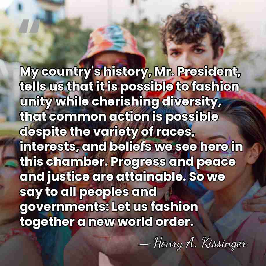 My country's history, Mr. President, tells us that it is possible to&hellip; - Henry A. Kissinger