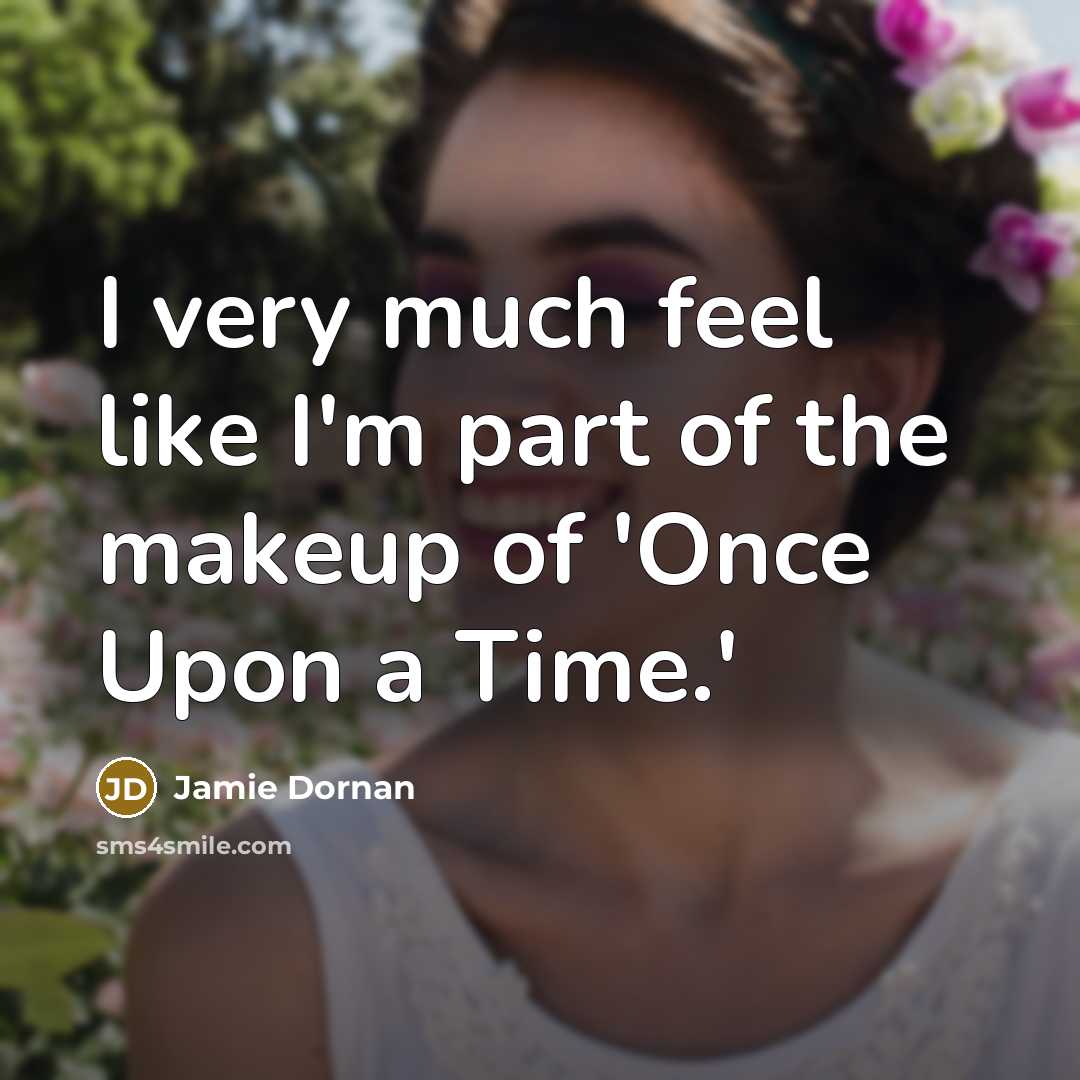 “I very much feel like I'm part of the makeup…” quote by Jamie Dornan
