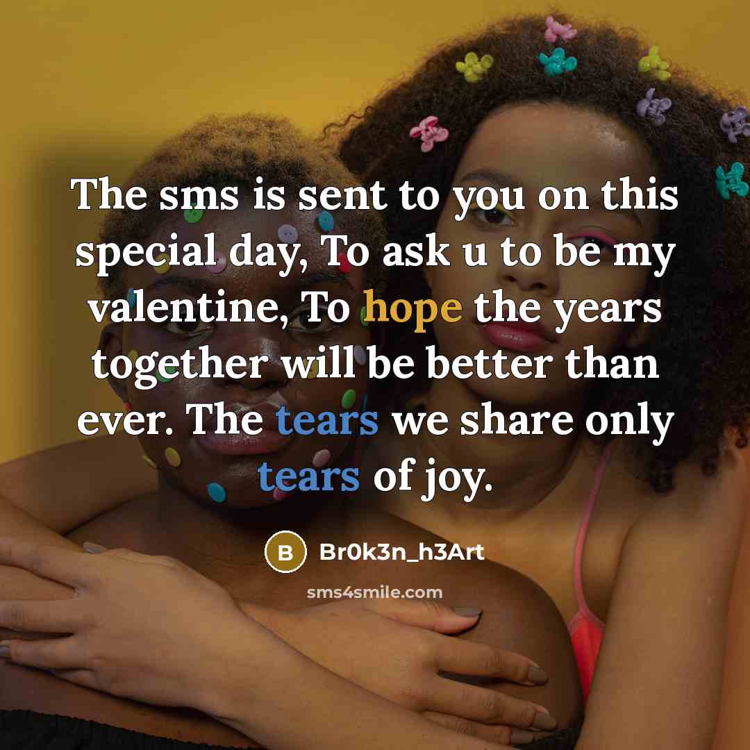 “The sms is sent to you on this special day,…” quote by Br0k3n_h3Art