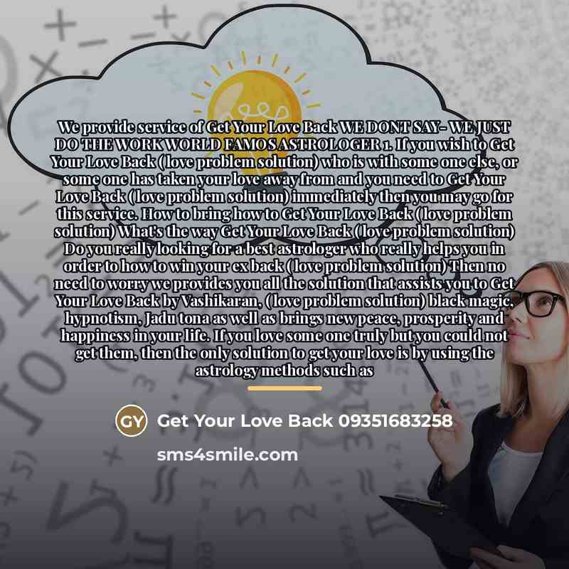 “We provide service of Get Your Love Back WE DONT…” quote by Get Your Love Back 09351683258