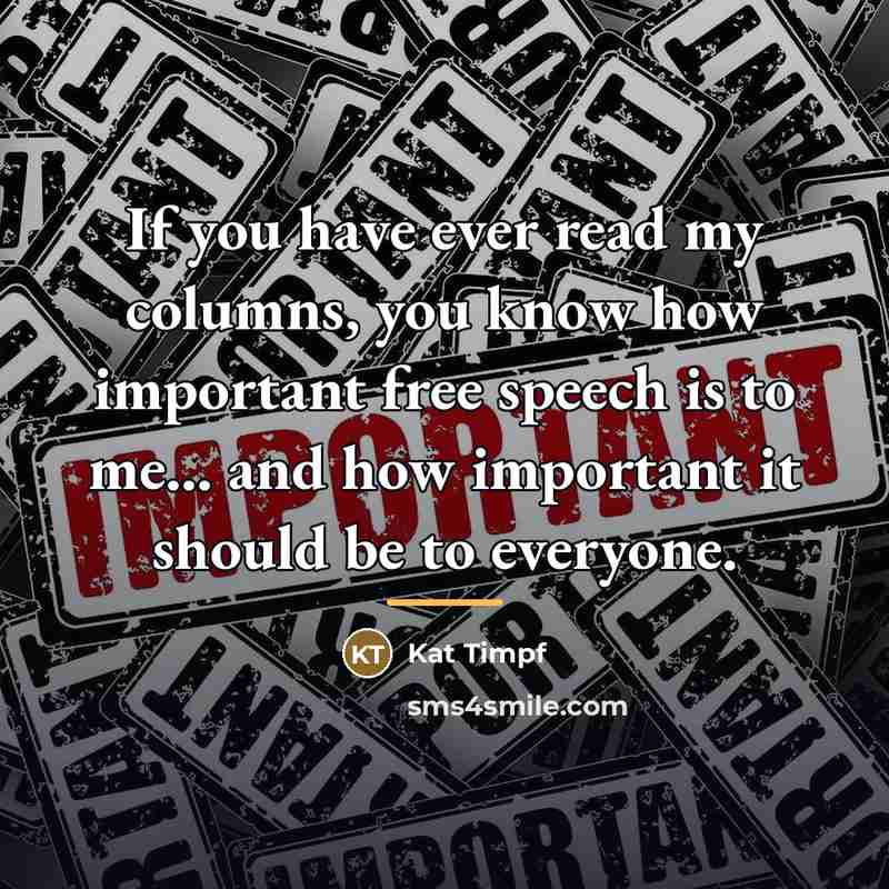 “If you have ever read my columns, you know how…” quote by Kat Timpf