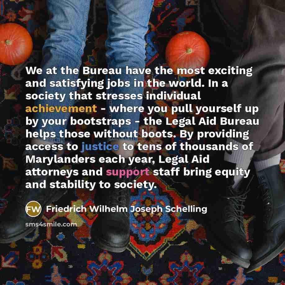 “We at the Bureau have the most exciting and satisfying…” quote by Friedrich Wilhelm Joseph Schelling