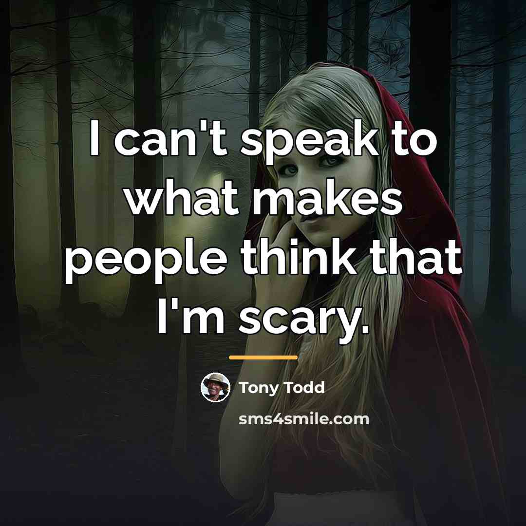 “I can't speak to what makes people think that I'm…” quote by Tony Todd