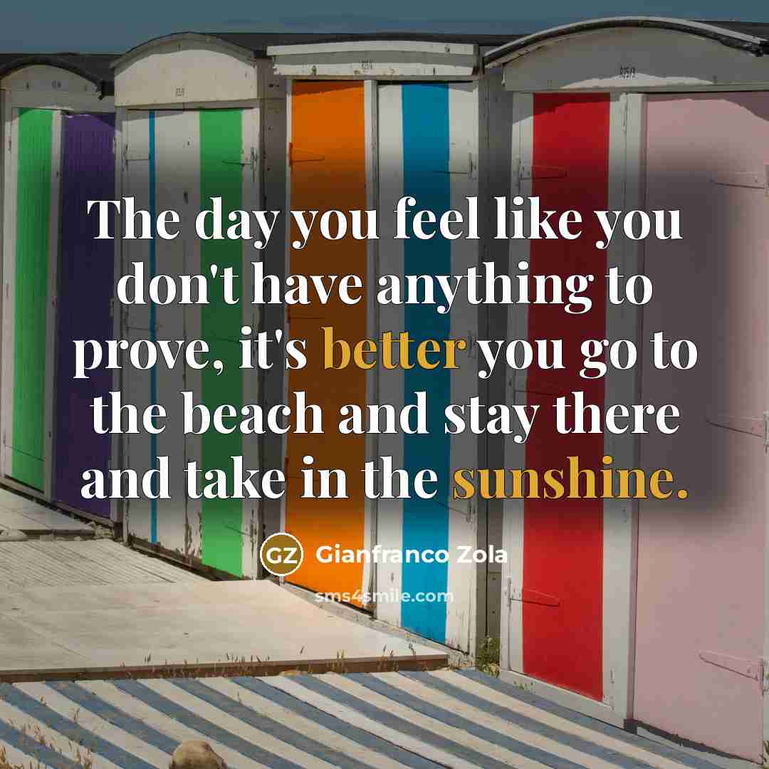 “The day you feel like you don't have anything to…” quote by Gianfranco Zola
