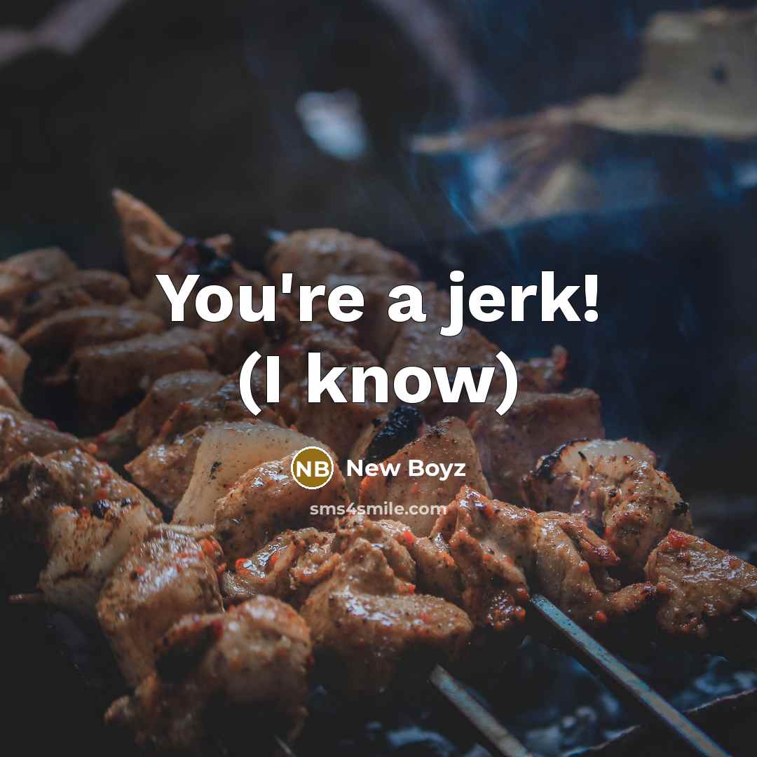 “You're a jerk! (I know)” quote by New Boyz