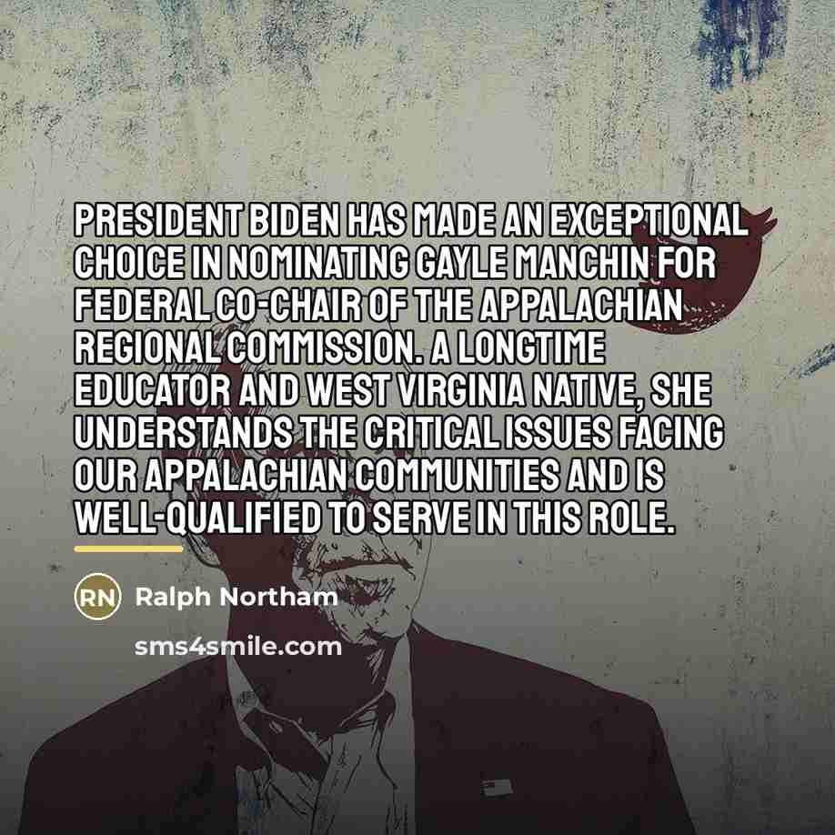 “President Biden has made an exceptional choice in nominating Gayle…” quote by Ralph Northam