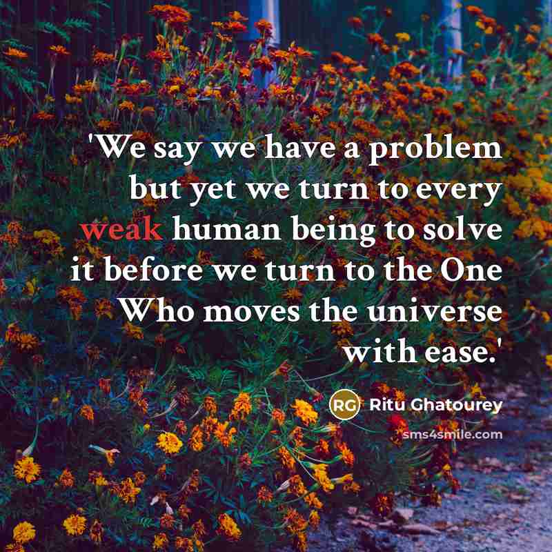 “'We say we have a problem but yet we turn…” quote by Ritu Ghatourey