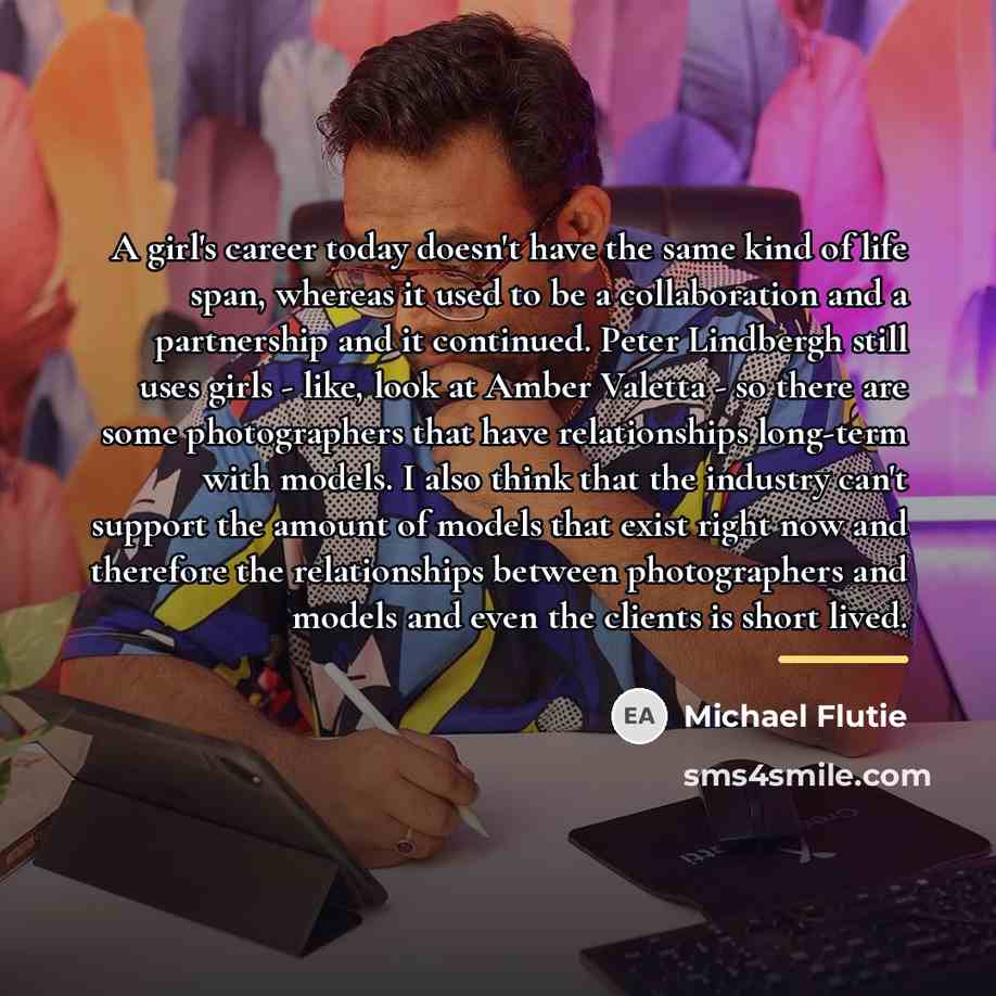 “A girl's career today doesn't have the same kind of…” quote by Michael Flutie