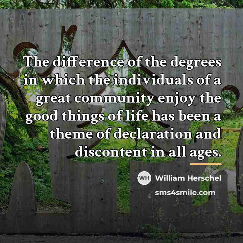 “The difference of the degrees in which the individuals of…” quote by William Herschel