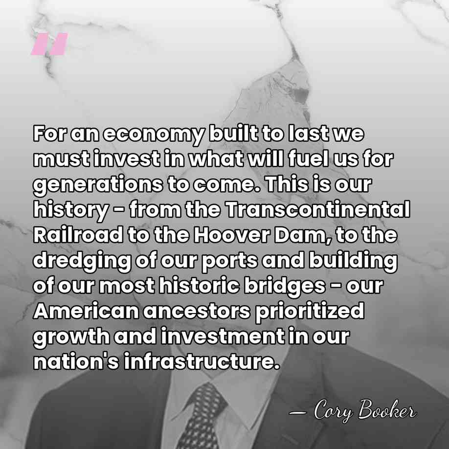 For an economy built to last we must invest in what will&hellip; - Cory Booker