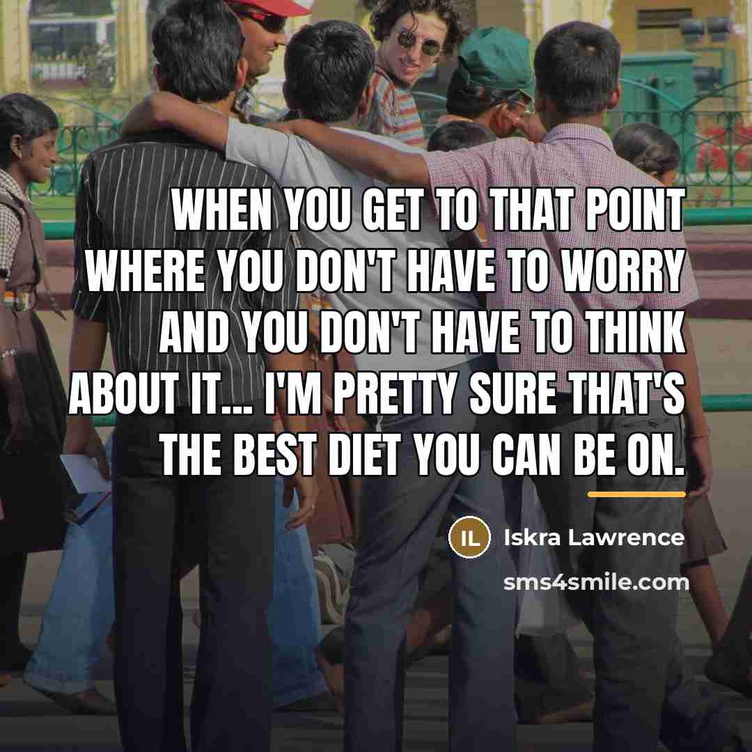 “When you get to that point where you don't have…” quote by Iskra Lawrence