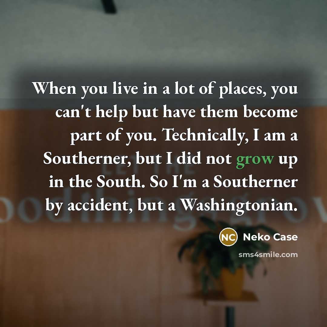 “When you live in a lot of places, you can't…” quote by Neko Case