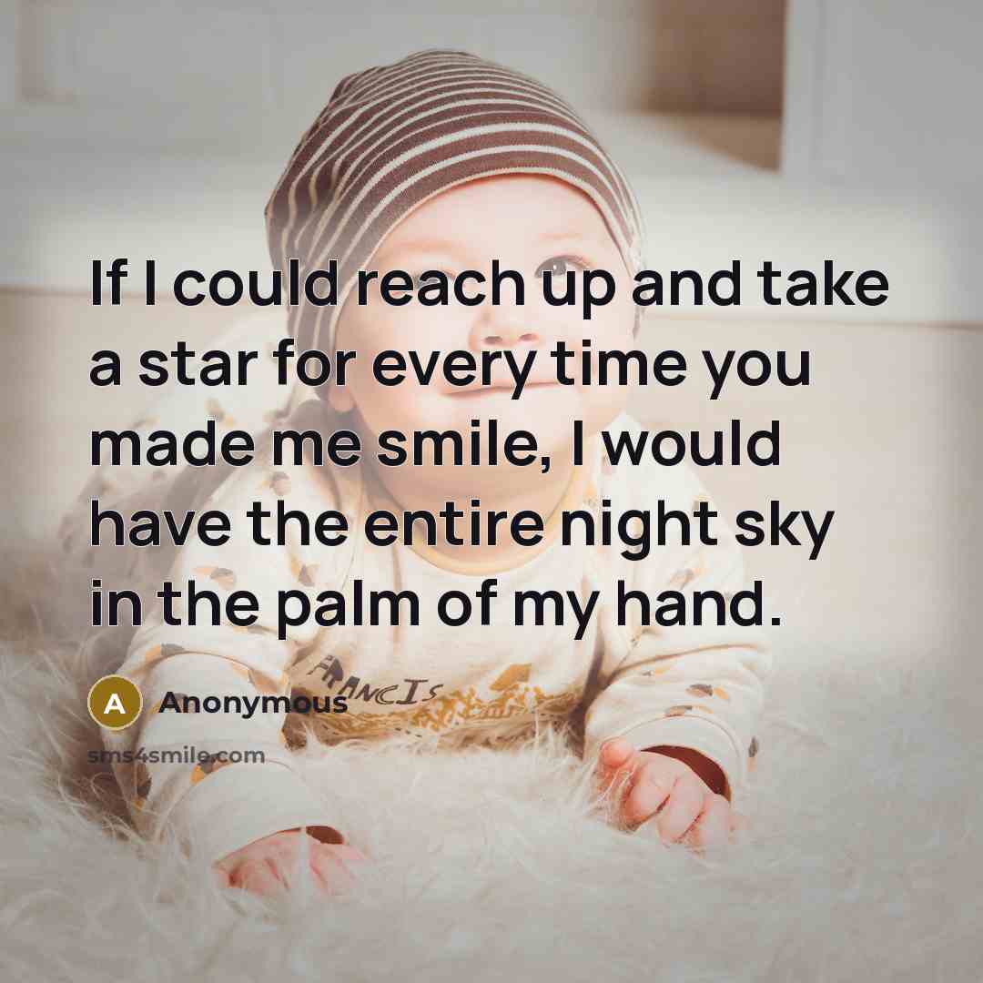 “If I could reach up and take a star for…” quote by Anonymous