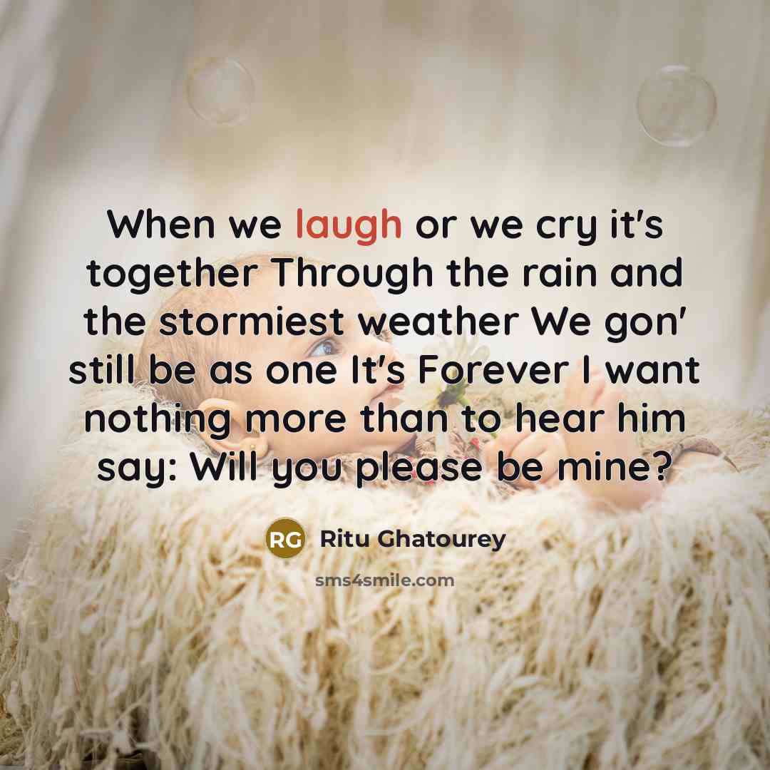 “When we laugh or we cry it's together Through the…” quote by Ritu Ghatourey