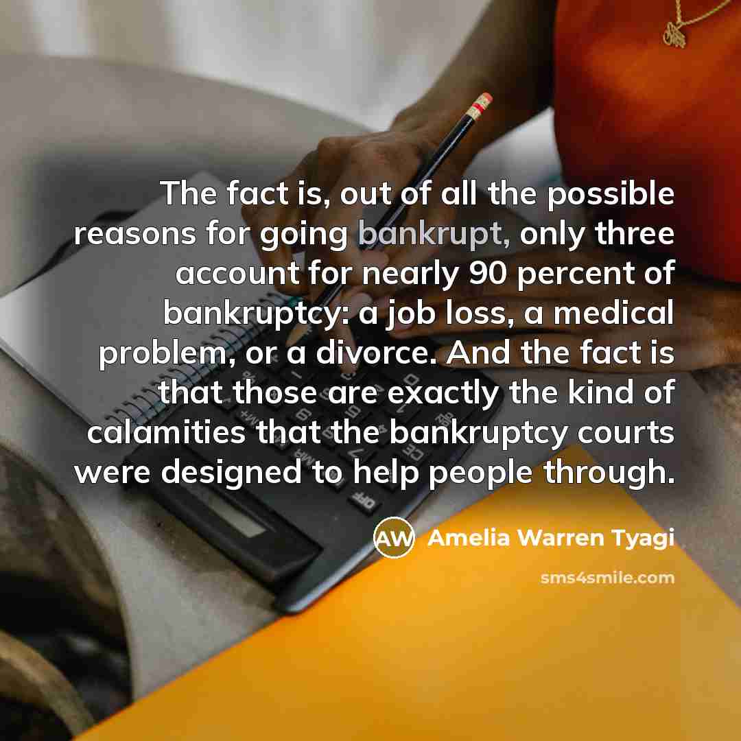 “The fact is, out of all the possible reasons for…” quote by Amelia Warren Tyagi