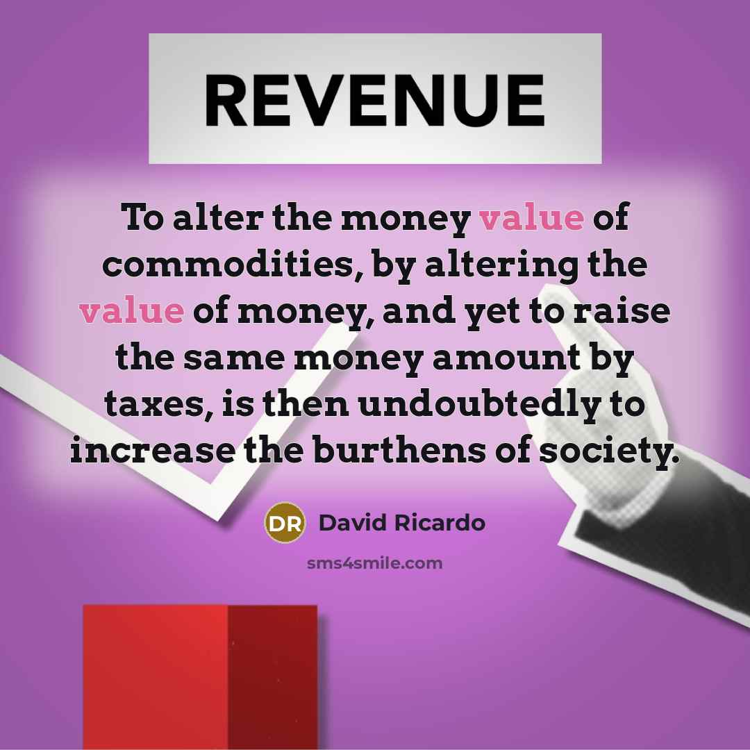 “To alter the money value of commodities, by altering the…” quote by David Ricardo