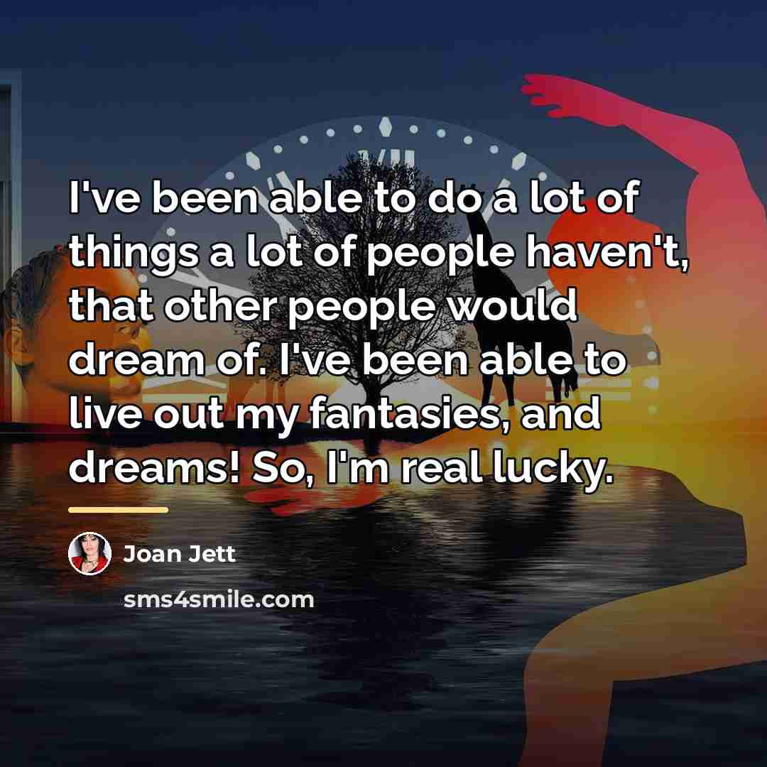 “I've been able to do a lot of things a…” quote by Joan Jett