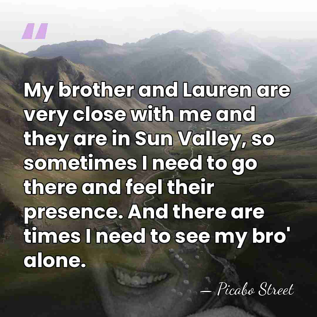 My brother and Lauren are very close with me and they are&hellip; - Picabo Street