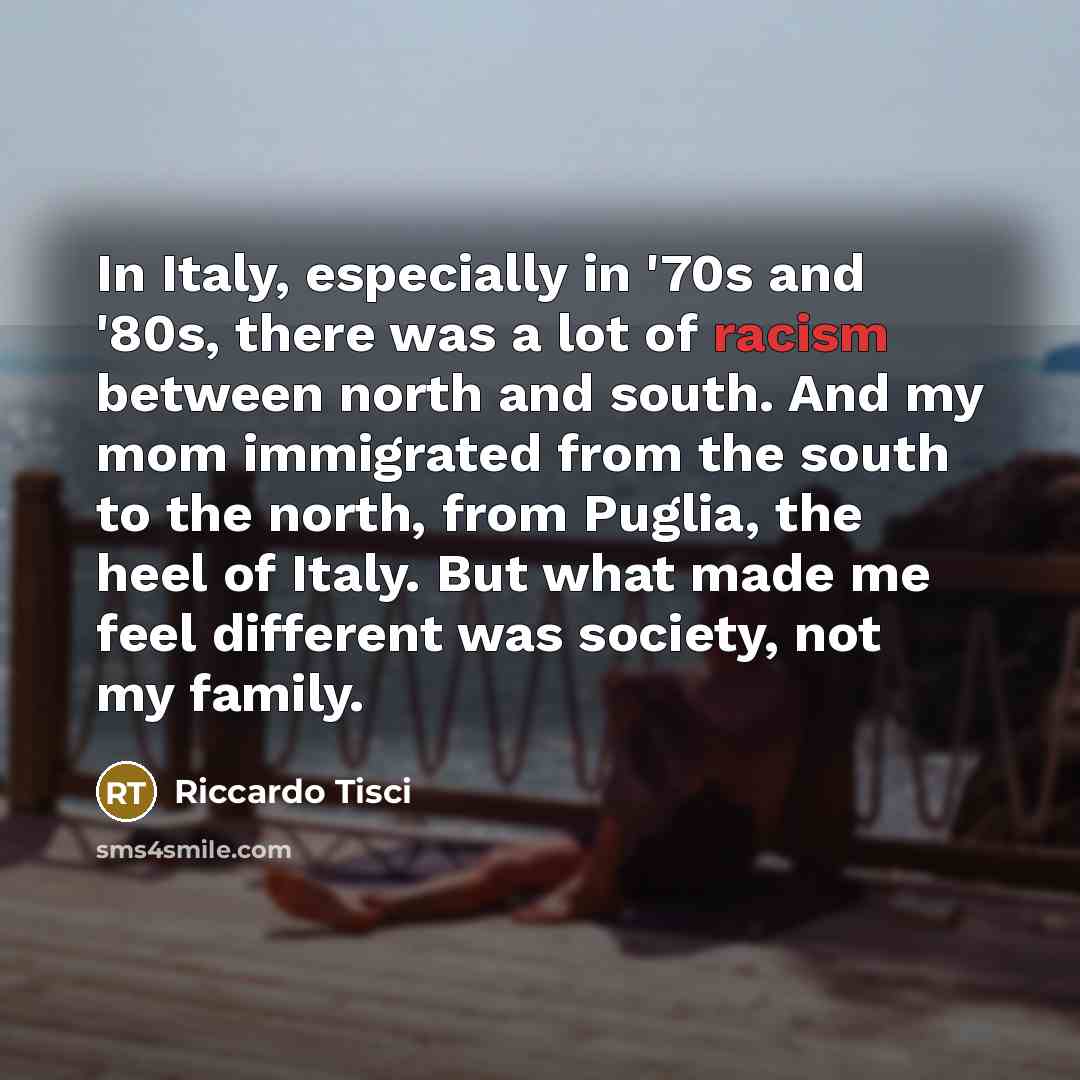 “In Italy, especially in '70s and '80s, there was a…” quote by Riccardo Tisci