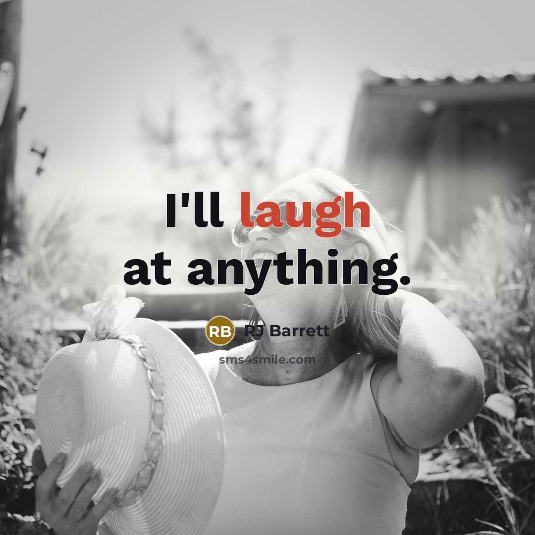 “I'll laugh at anything.…” quote by RJ Barrett