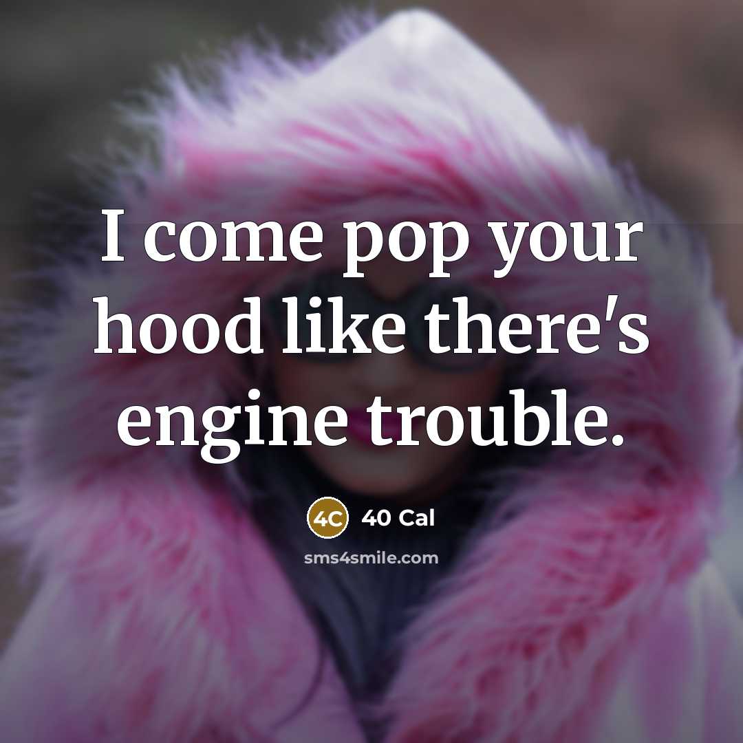 “I come pop your hood like there's engine trouble.…” quote by 40 Cal