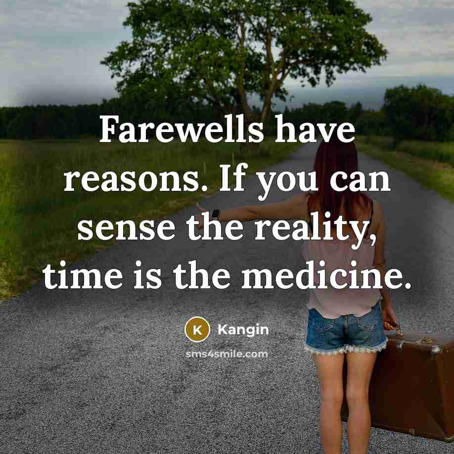 “Farewells have reasons. If you can sense the reality, time…” quote by Kangin