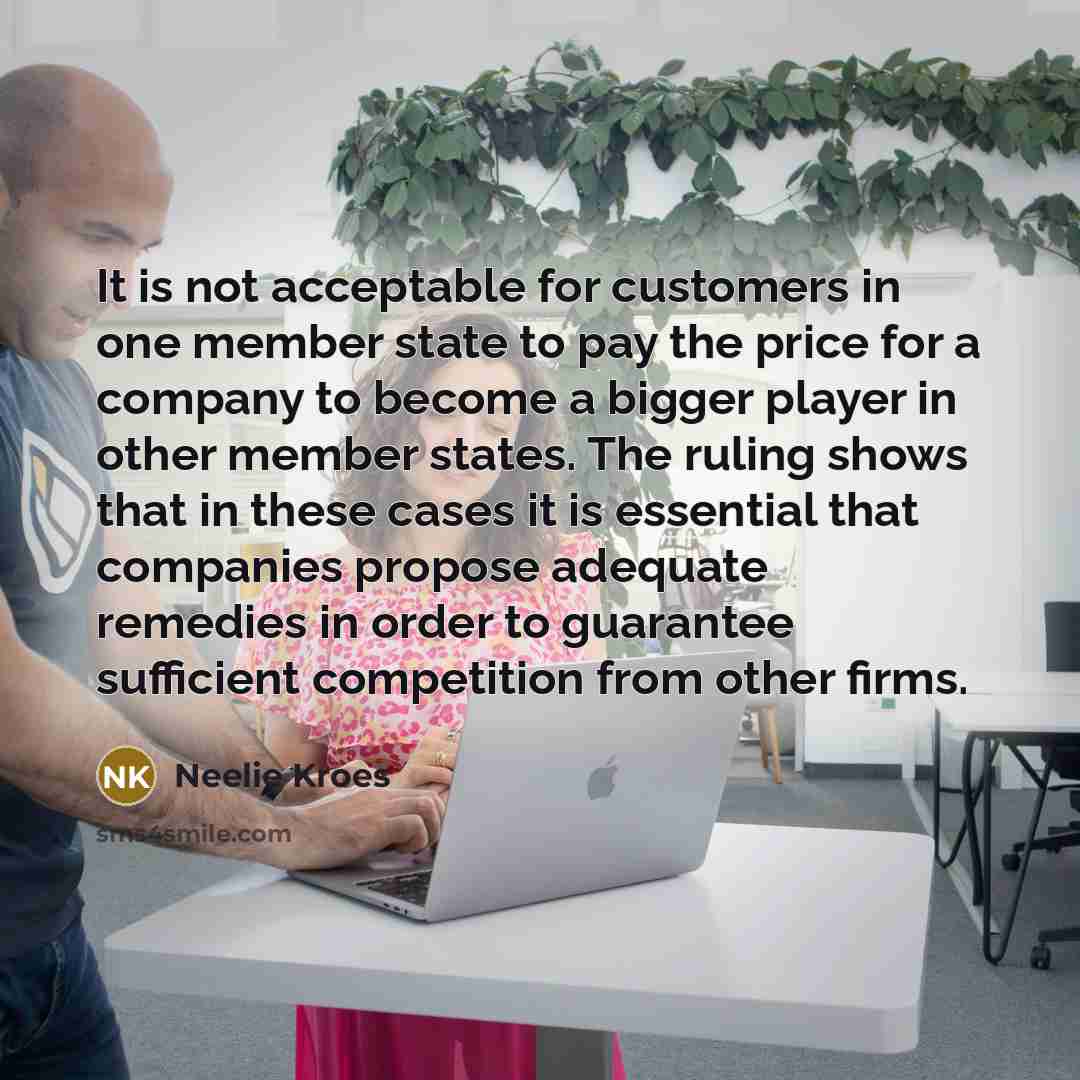 “It is not acceptable for customers in one member state…” quote by Neelie Kroes