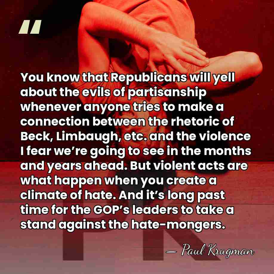 You know that Republicans will yell about the evils of partisanship whenever&hellip; - Paul Krugman