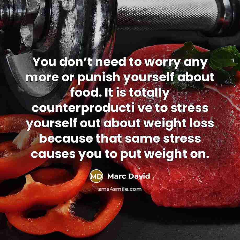 “You don’t need to worry any more or punish yourself…” quote by Marc David