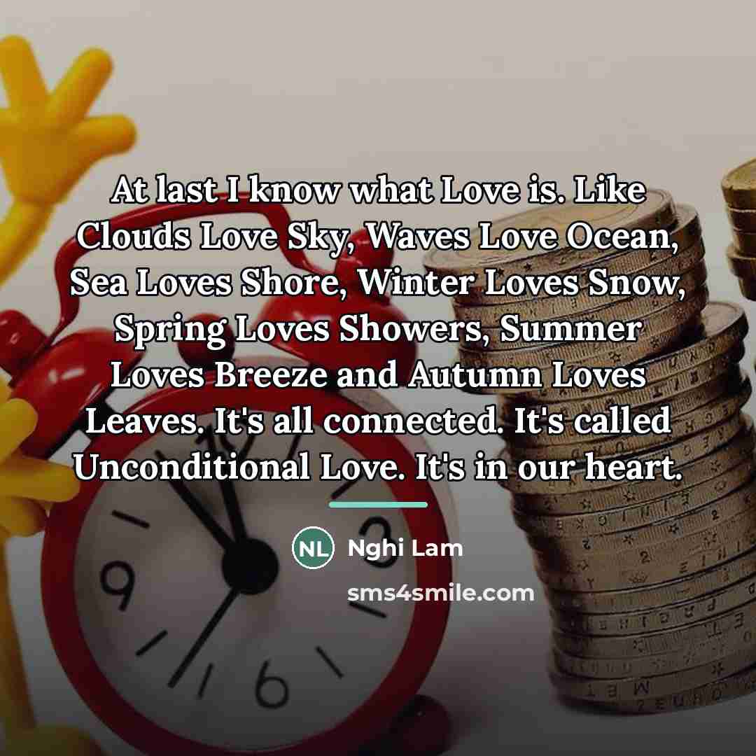 “At last I know what Love is. Like Clouds Love…” quote by Nghi Lam
