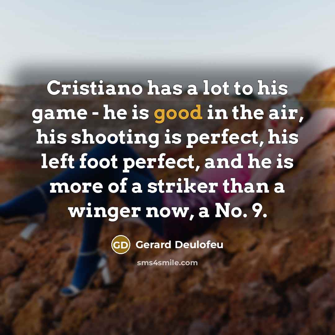 “Cristiano has a lot to his game - he is…” quote by Gerard Deulofeu
