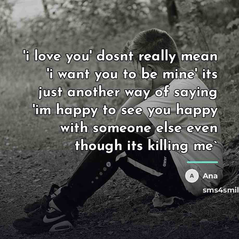 “'i love you' dosnt really mean 'i want you to…” quote by Ana