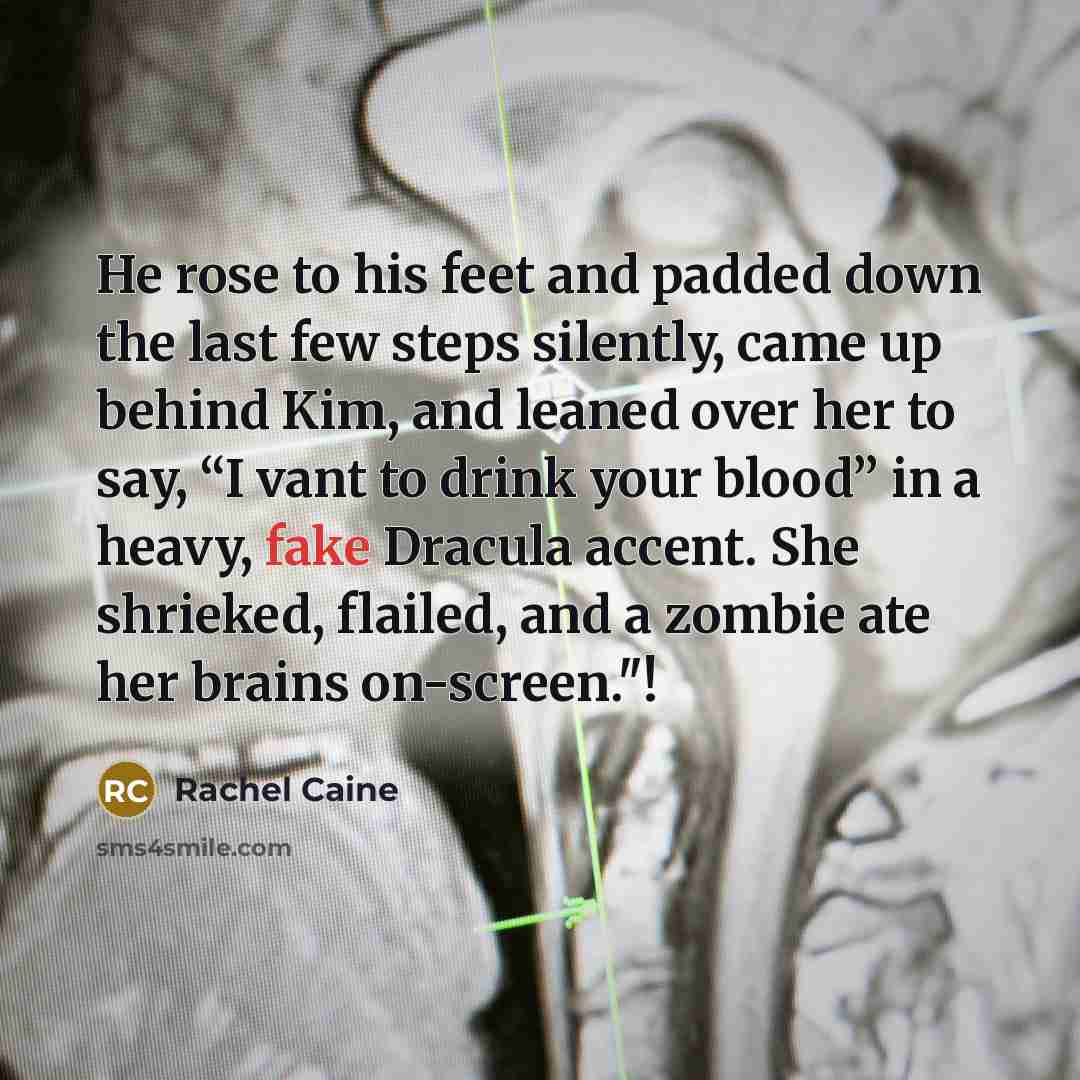“He rose to his feet and padded down the last…” quote by Rachel Caine