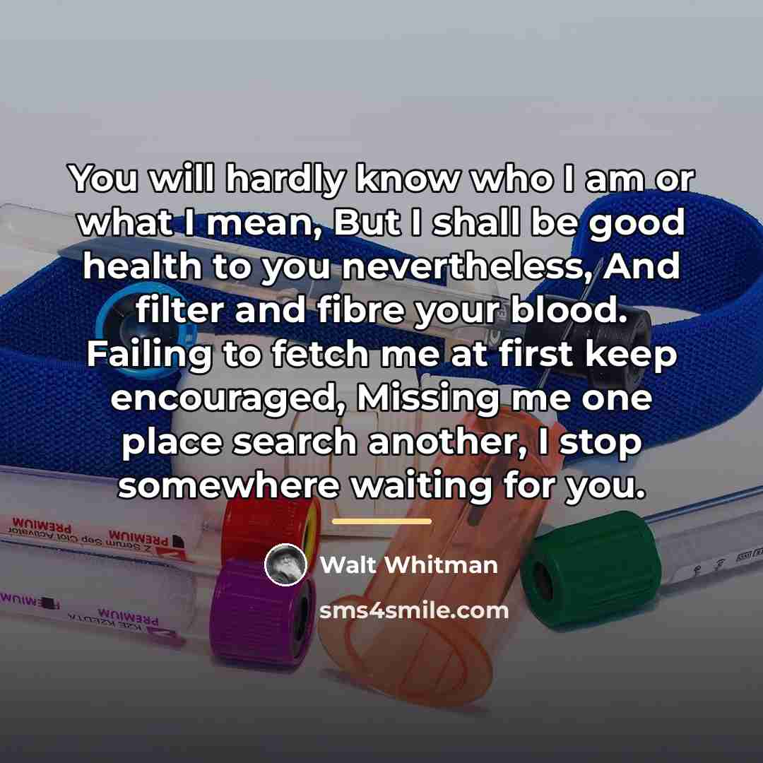 “You will hardly know who I am or what I…” quote by Walt Whitman