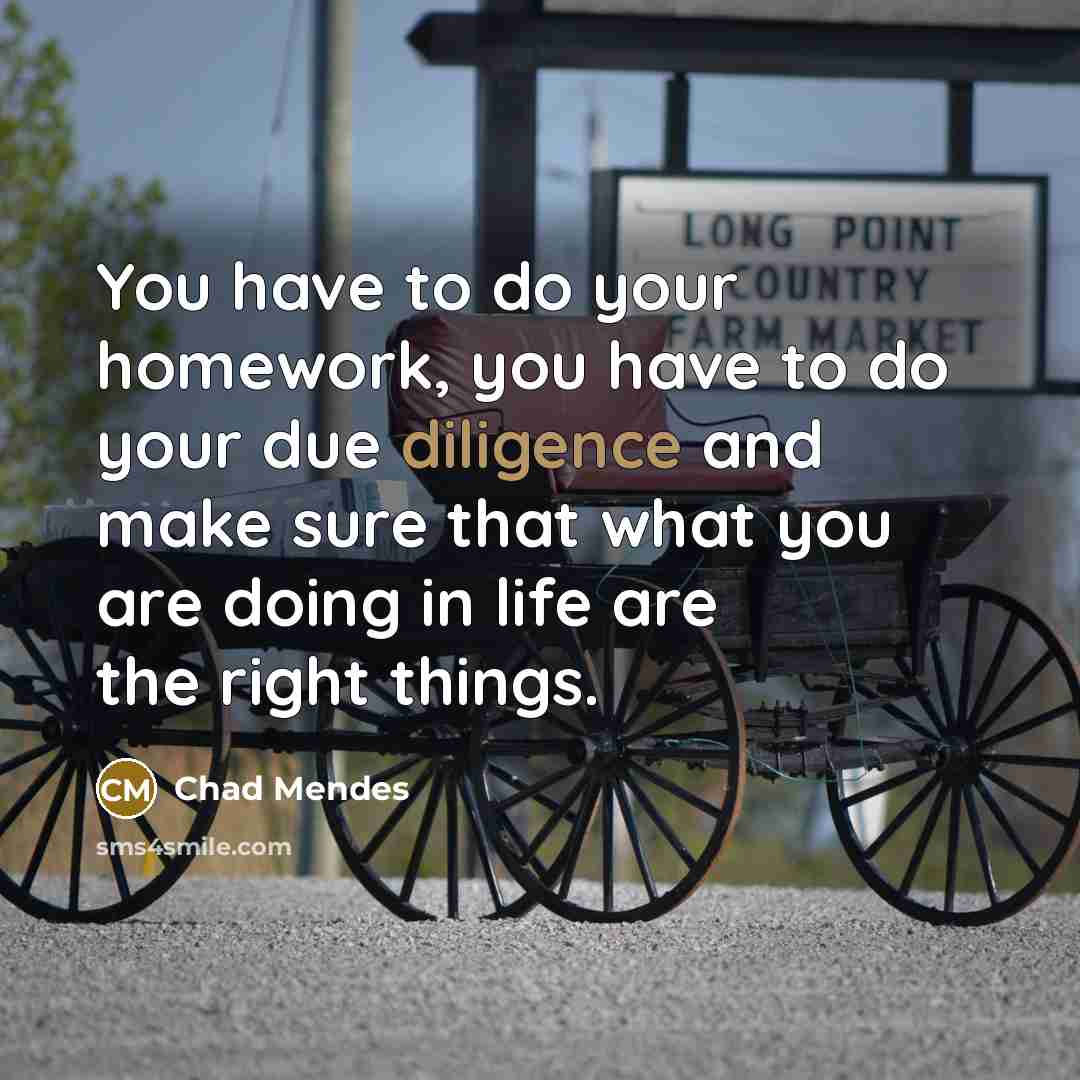 “You have to do your homework, you have to do…” quote by Chad Mendes