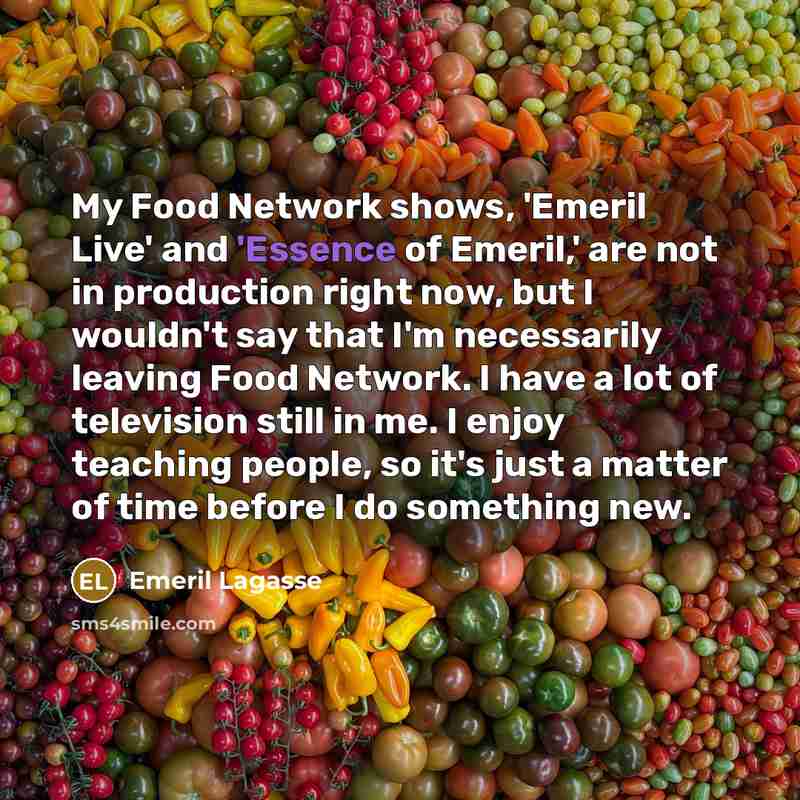 “My Food Network shows, 'Emeril Live' and 'Essence of Emeril,'…” quote by Emeril Lagasse