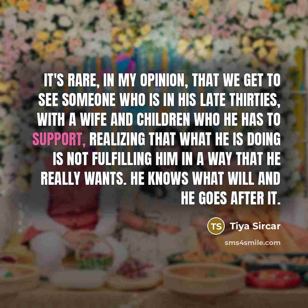 “It's rare, in my opinion, that we get to see…” quote by Tiya Sircar