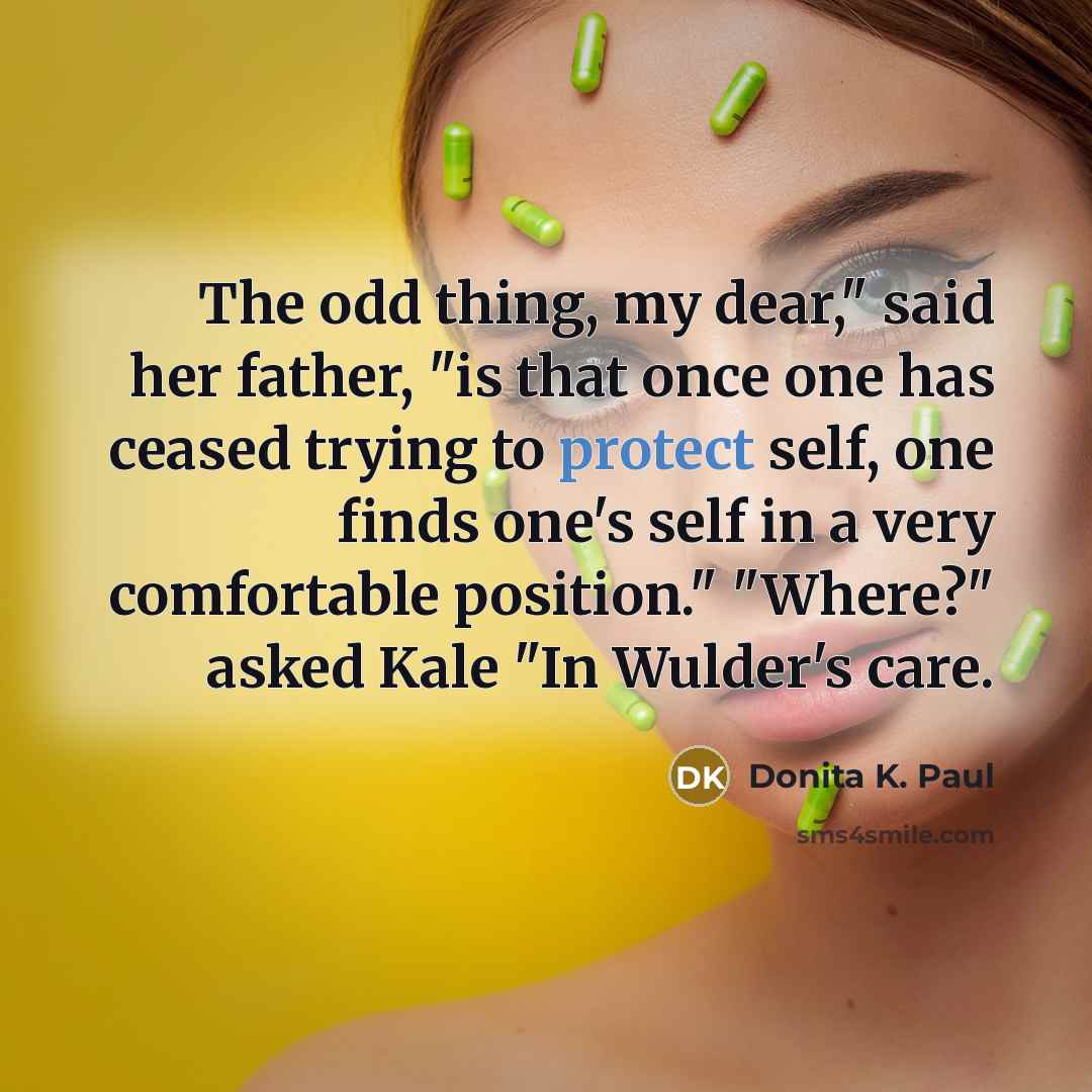 “The odd thing, my dear," said her father, "is that…” quote by Donita K. Paul