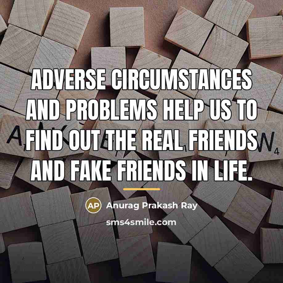 “Adverse circumstances and problems help us to find out the…” quote by Anurag Prakash Ray